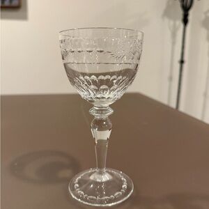 WILLIAM YOEWARD Crystal Wine Glass ORIGINAL PRICE: $426.00